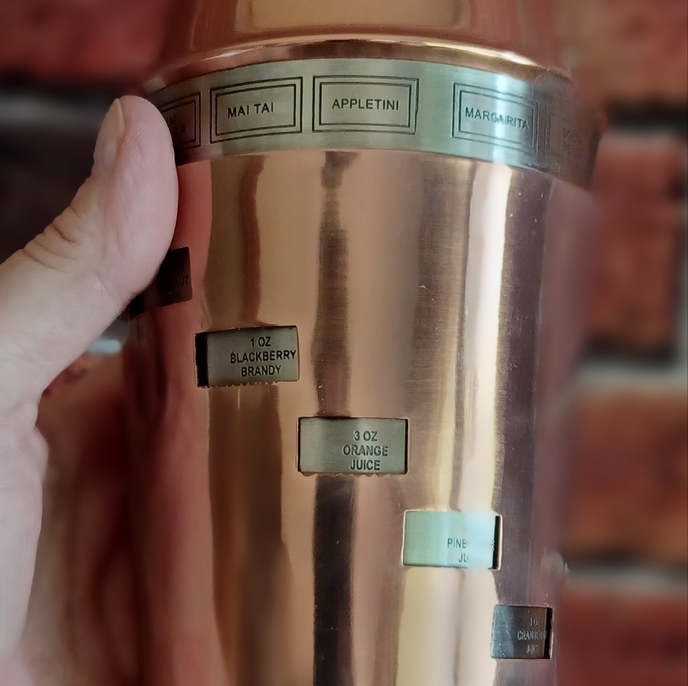 Copper cocktail maker/shaker - Picture 2 of 16